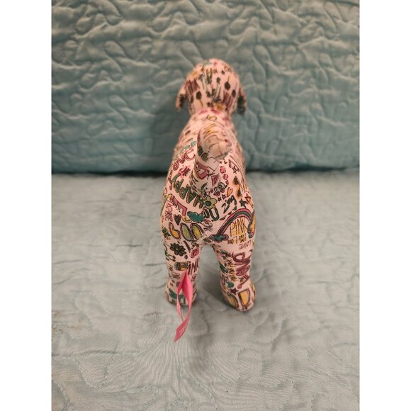 Victorias Secret PINK Graffit Plush Dog 2008 - Picture 3 of 3